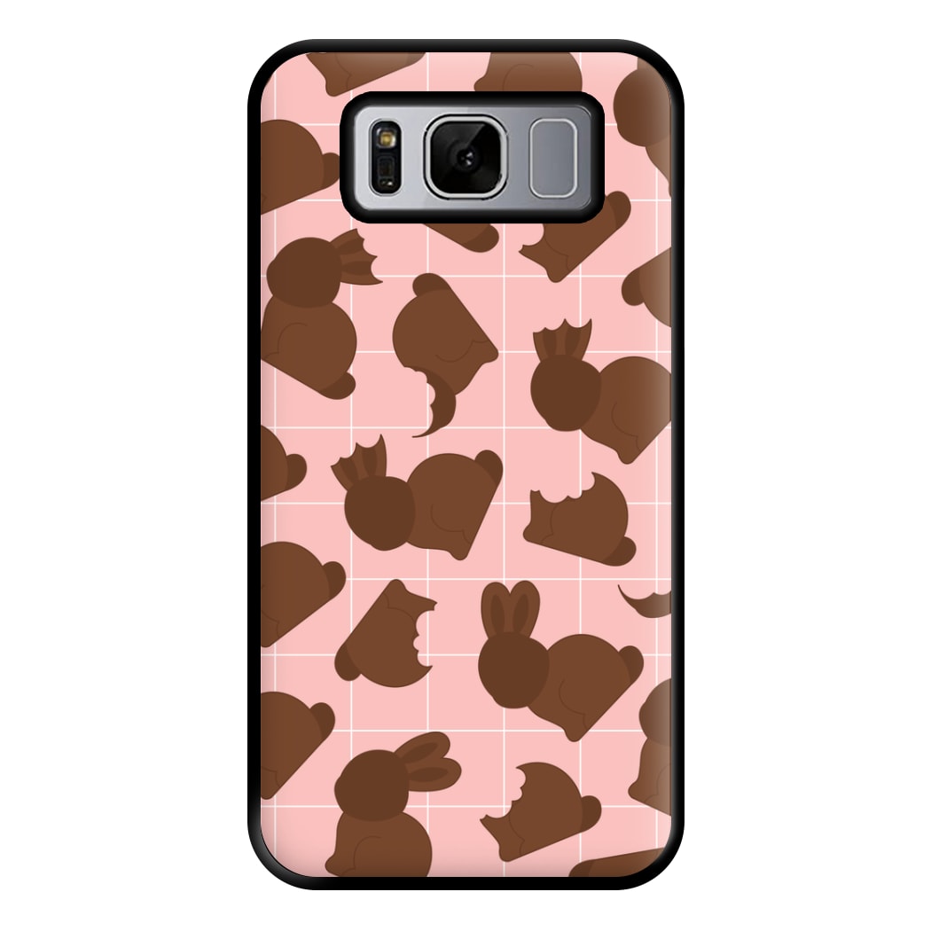 Chocolate Easter Bunny Pattern Phone Case for Galaxy S8 Plus