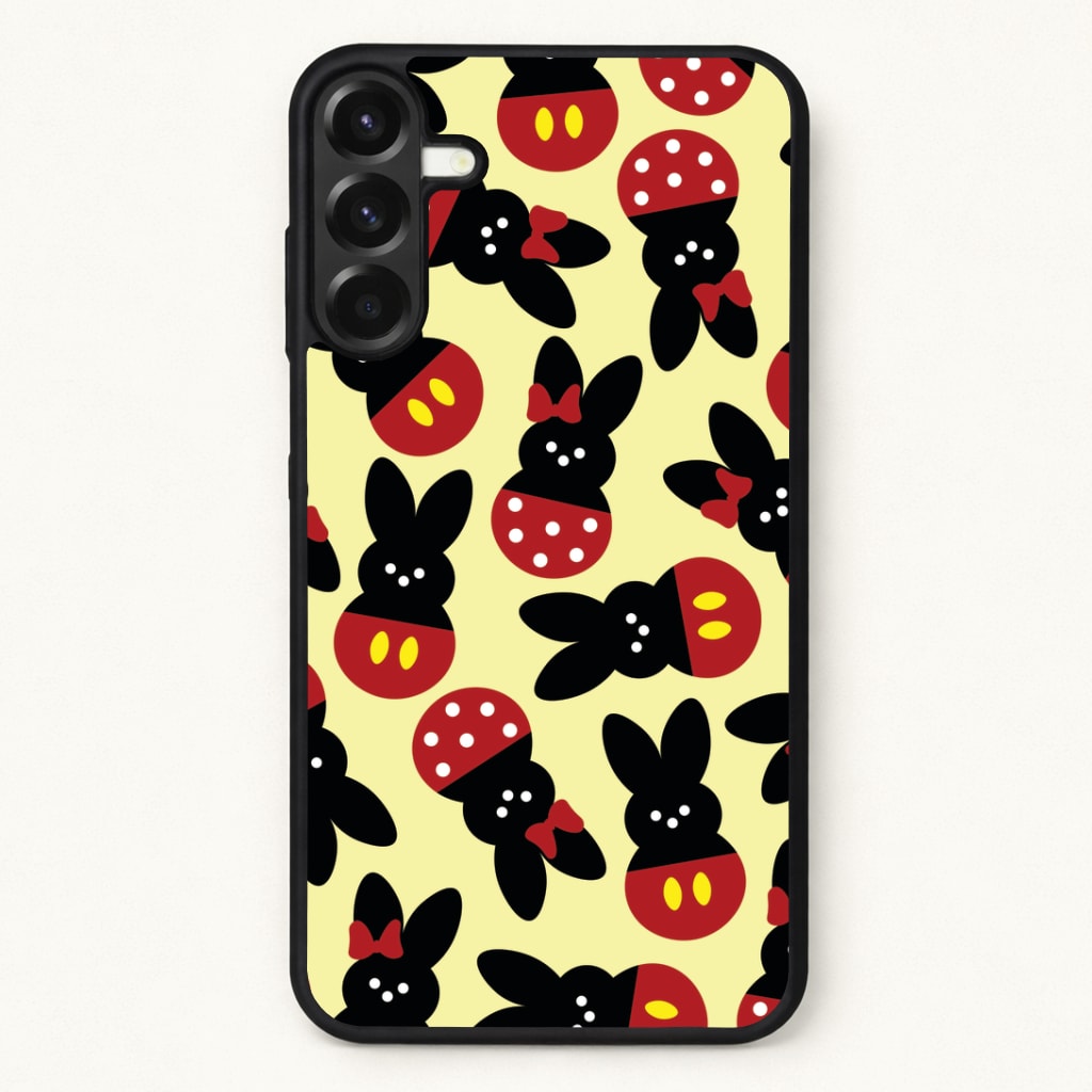 Mouse Peeps Pattern Phone Case for Galaxy A57