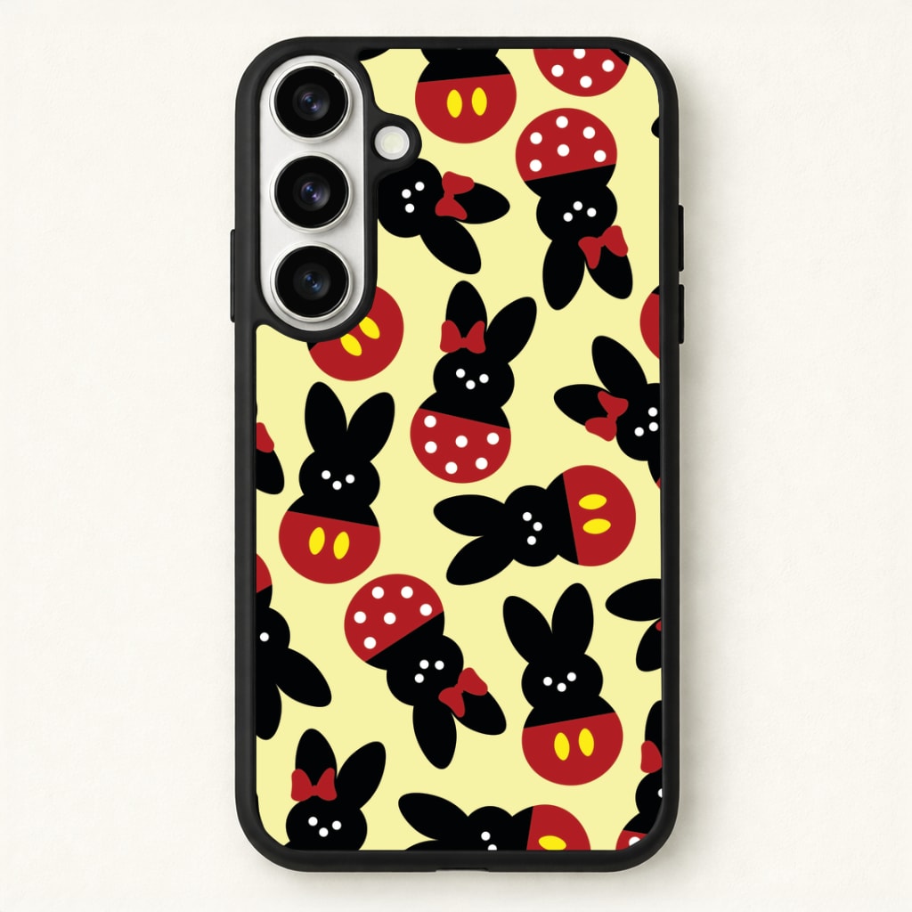 Mouse Peeps Pattern Phone Case for Galaxy S26 Plus