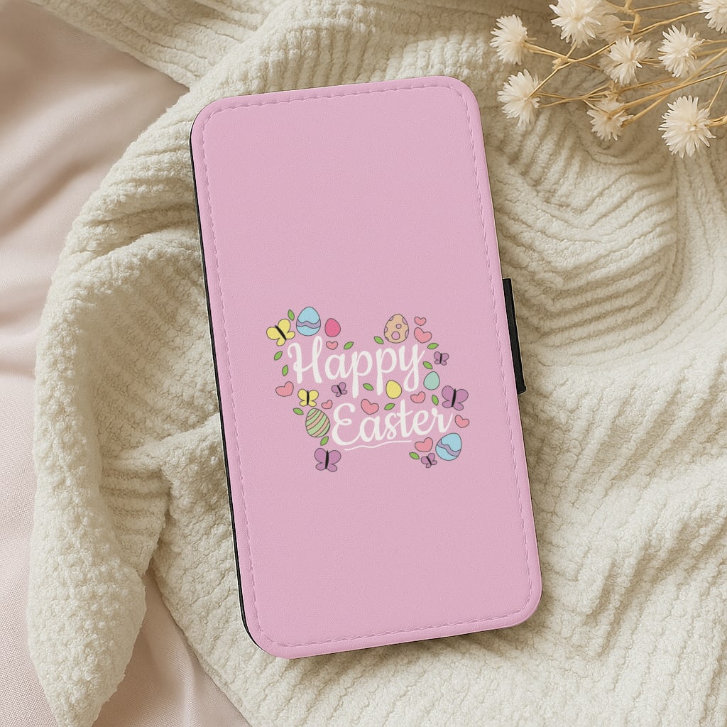 Happy Easter 2025 Wallet Phone Case