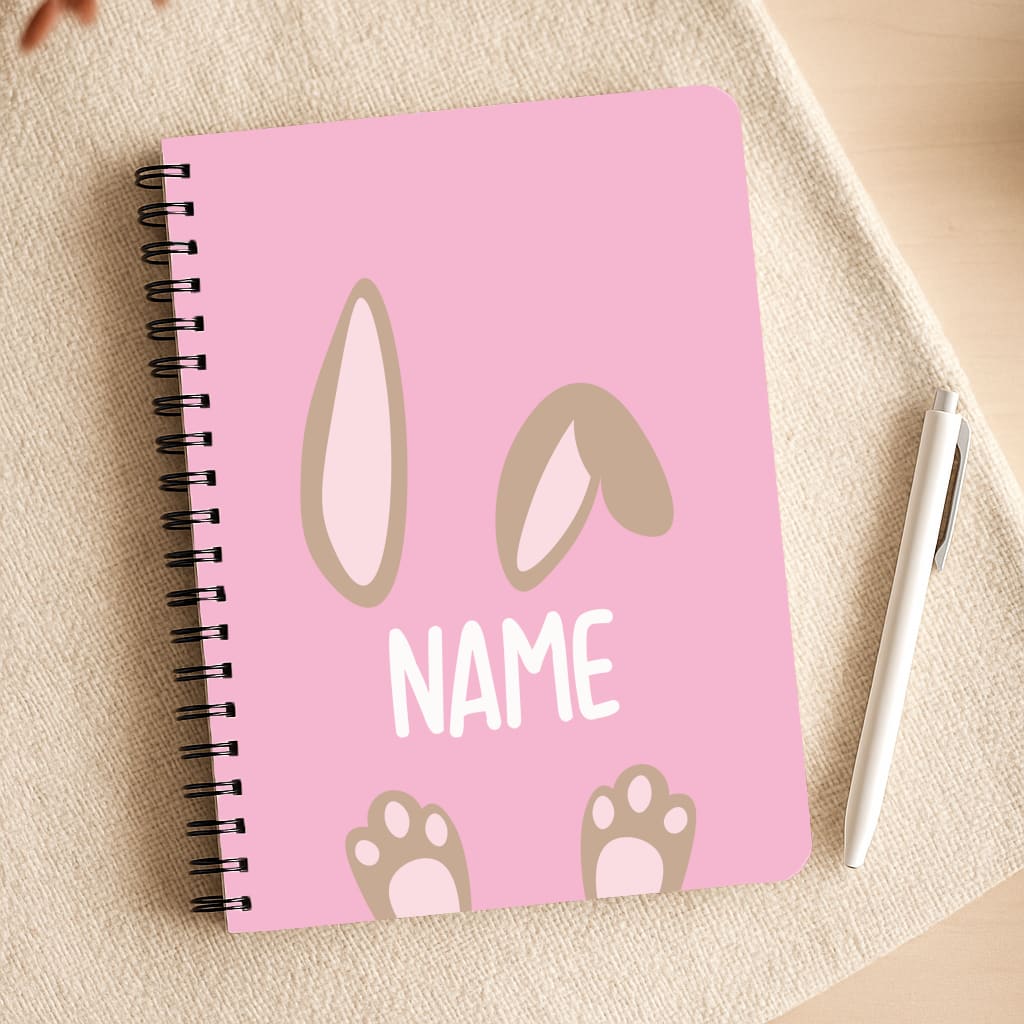 Brown Bunny Personalised Notepad