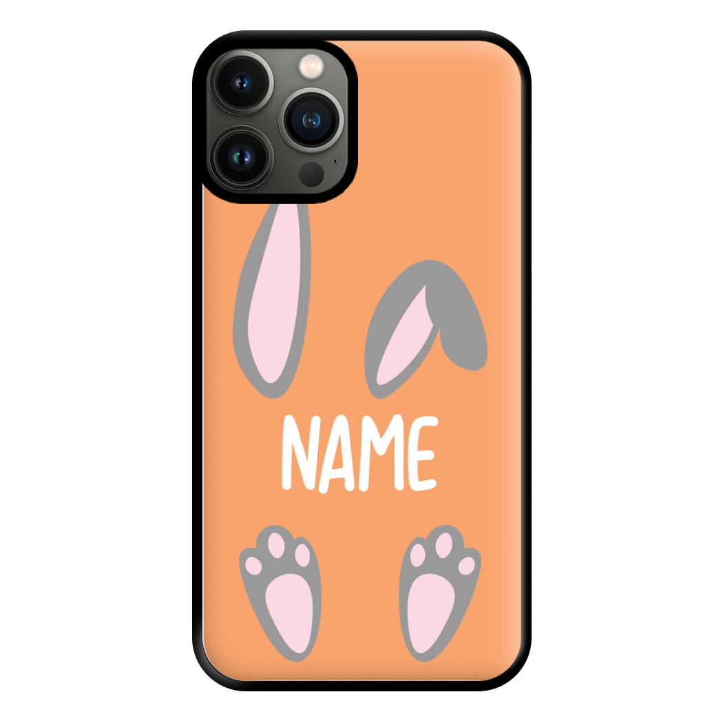 Grey Bunny Personalised Phone Case for iPhone 11 Pro Max
