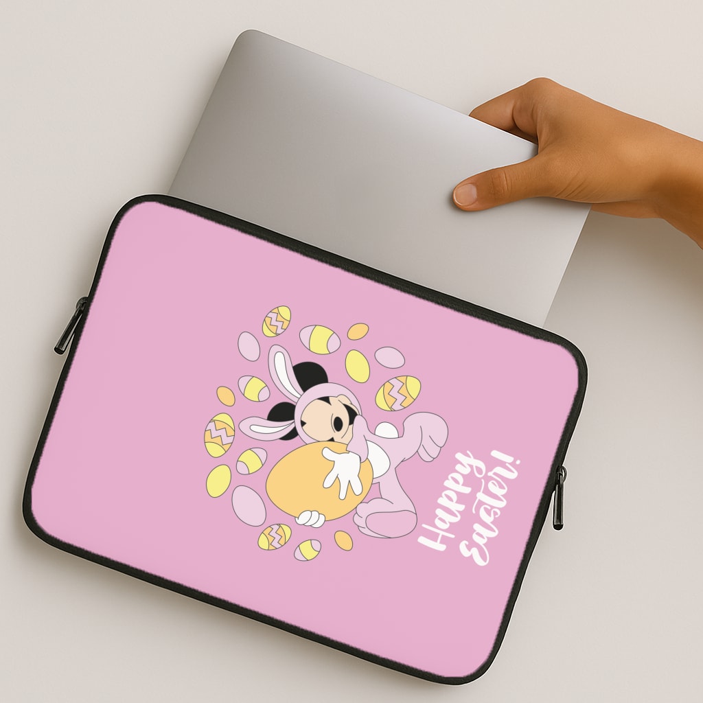 Happy Easter Pink MacBook Case