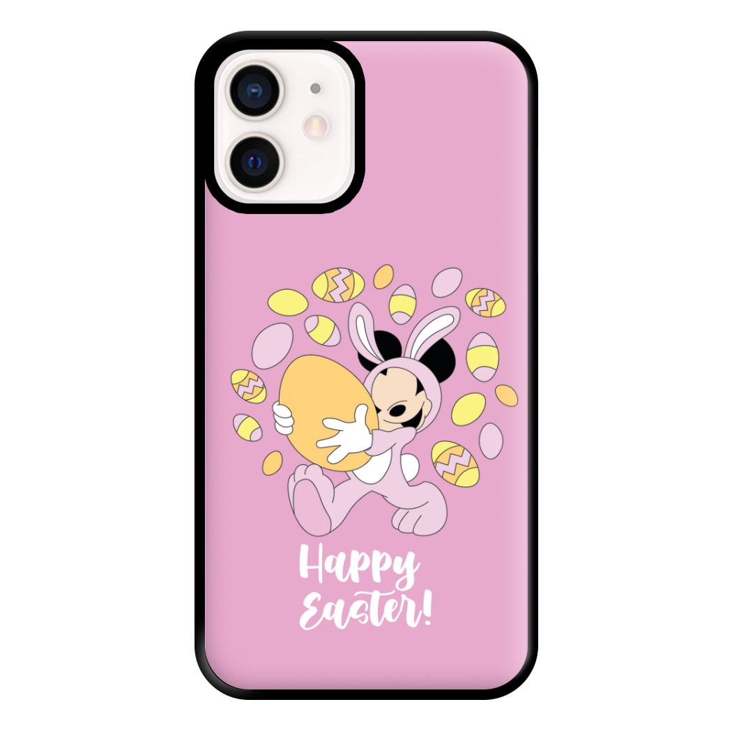 Happy Easter Pink Phone Case for iPhone 12 Mini