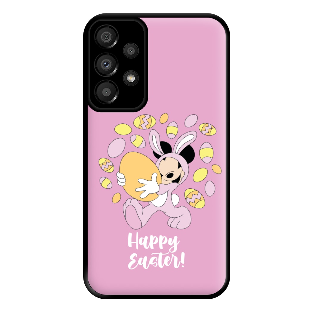 Happy Easter Pink Phone Case for Galaxy A33