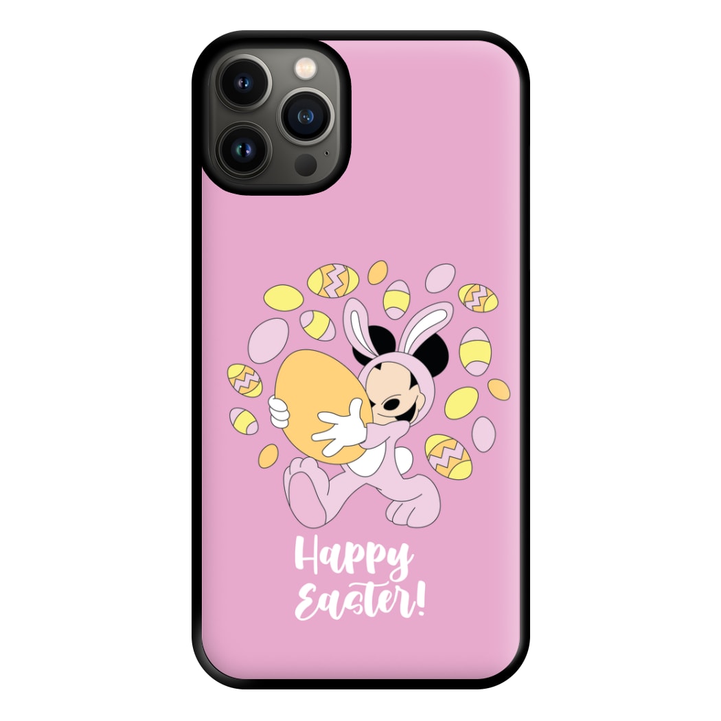 Happy Easter Pink Phone Case for iPhone 13