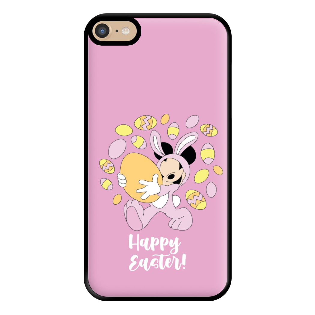 Happy Easter Pink Phone Case for iPhone 6 Plus / 7 Plus / 8 Plus