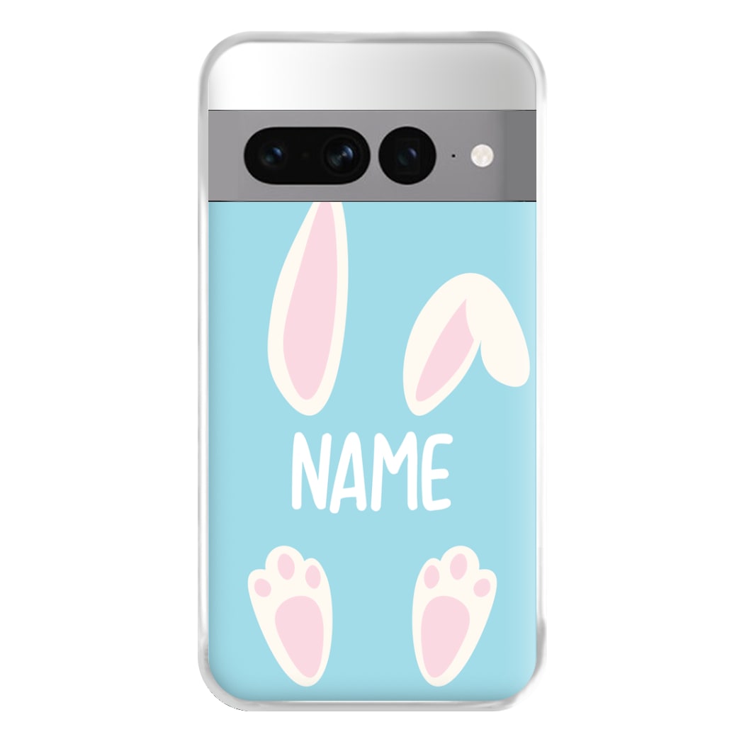 White Bunny Personalised Phone Case for Google Pixel 7 Pro