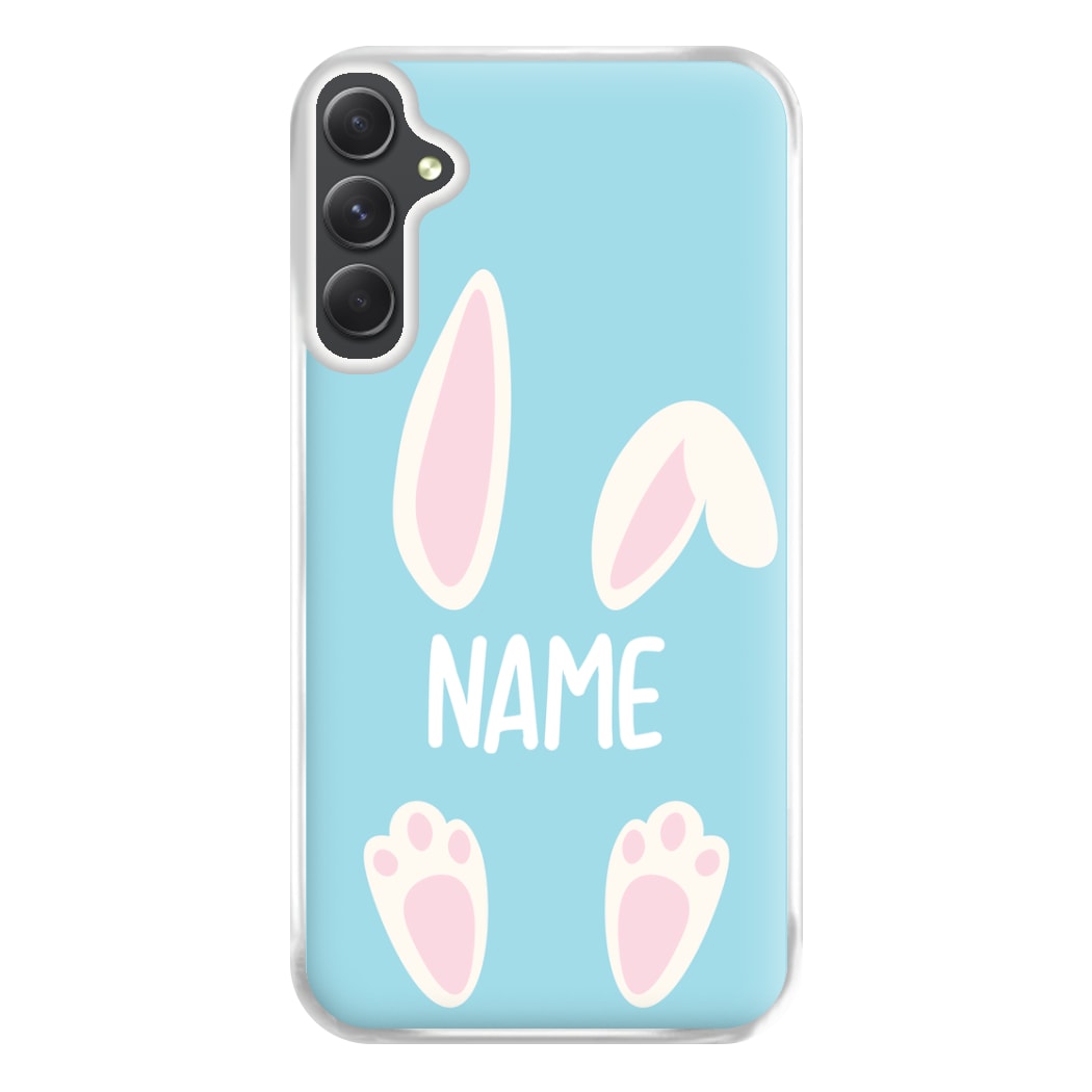 White Bunny Personalised Phone Case for Galaxy A14