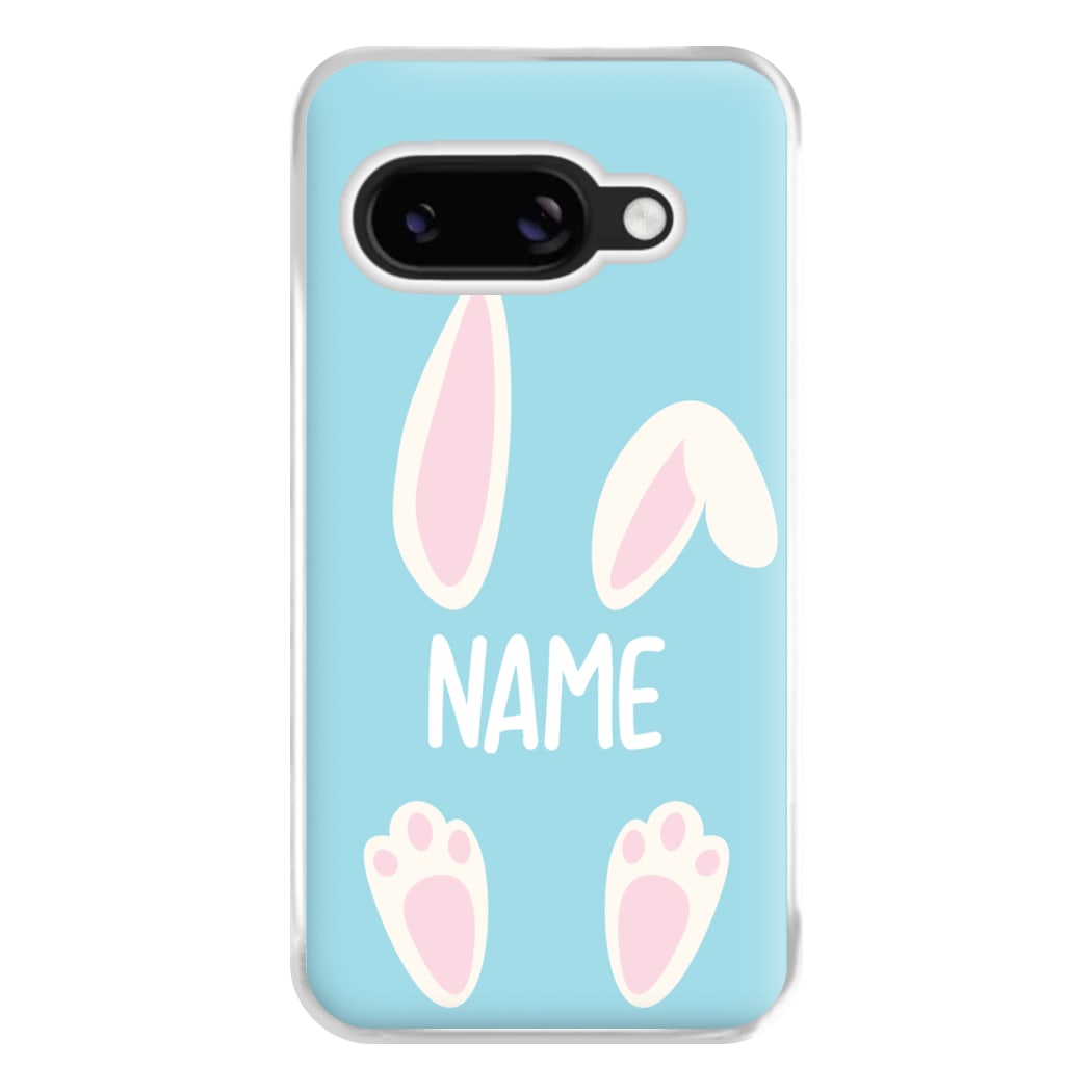 White Bunny Personalised Phone Case for Google Pixel 8a