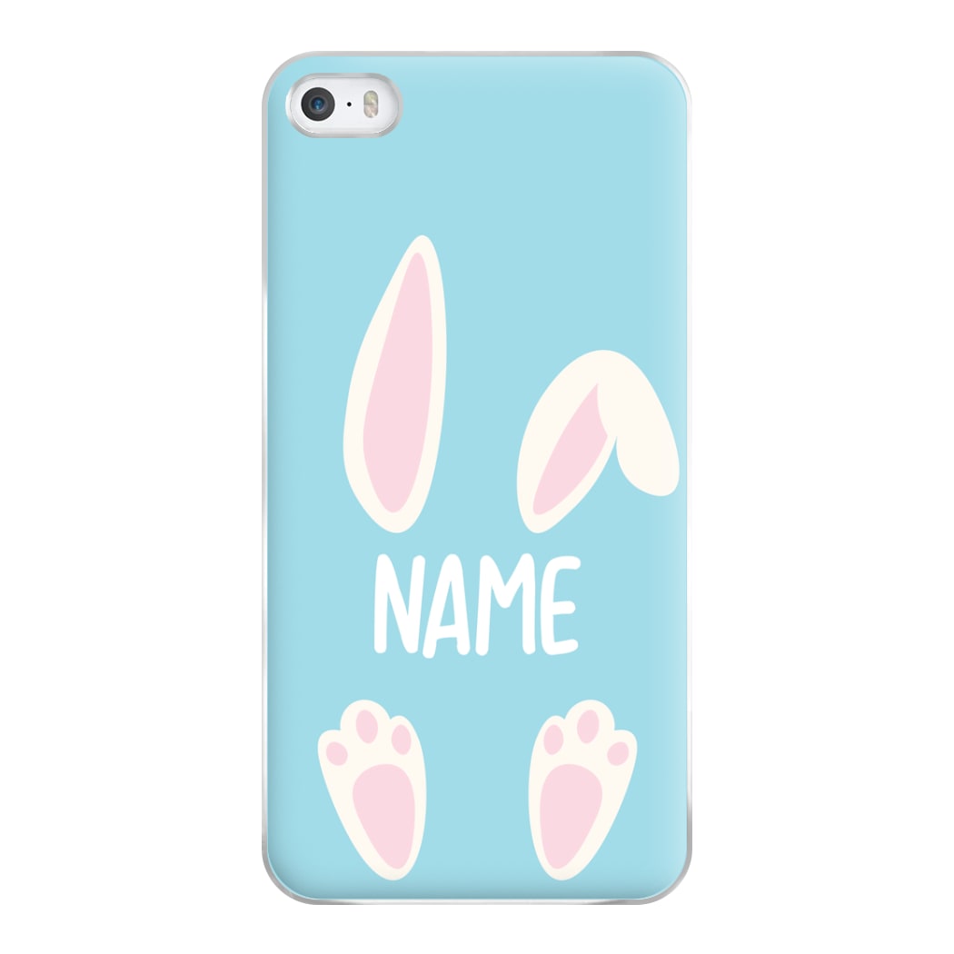 White Bunny Personalised Phone Case for iPhone 5 / 5s / SE 2016