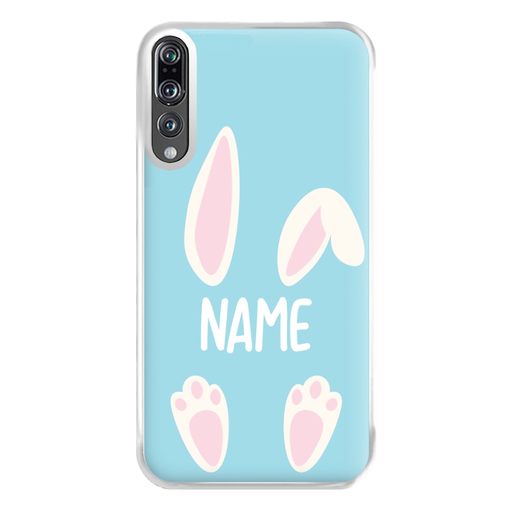 White Bunny Personalised Phone Case for Huawei P20 Pro
