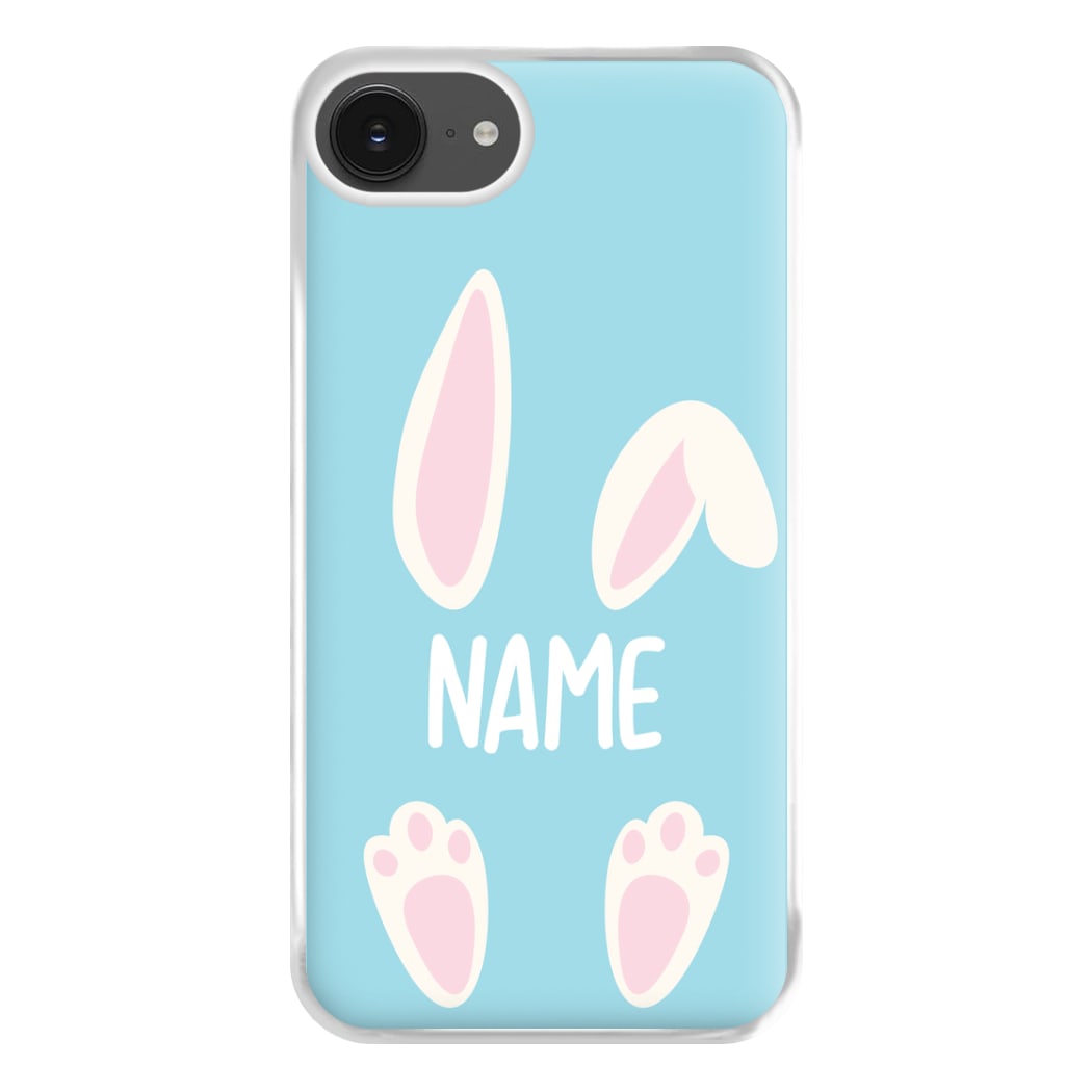 White Bunny Personalised Phone Case for iPhone 16e