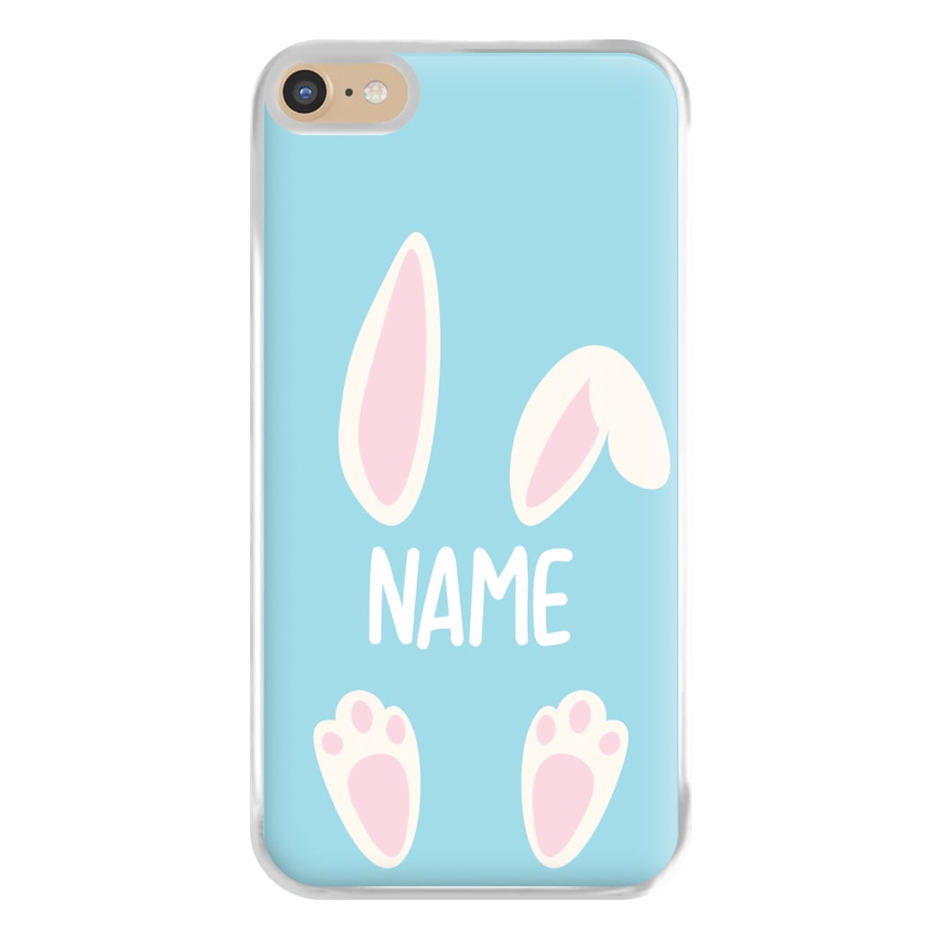 White Bunny Personalised Phone Case for iPhone 6 Plus / 7 Plus / 8 Plus