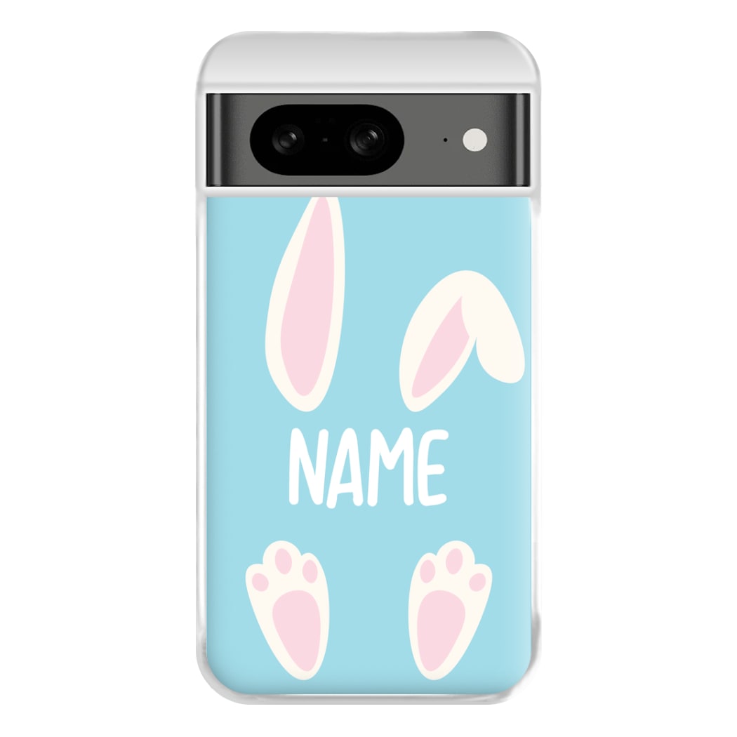 White Bunny Personalised Phone Case for Google Pixel 8