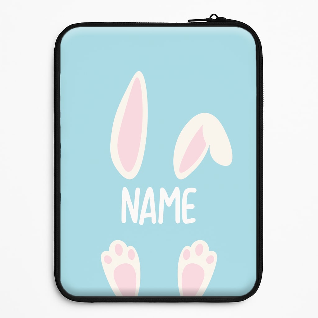 White Bunny Personalised Universal Laptop Sleeve