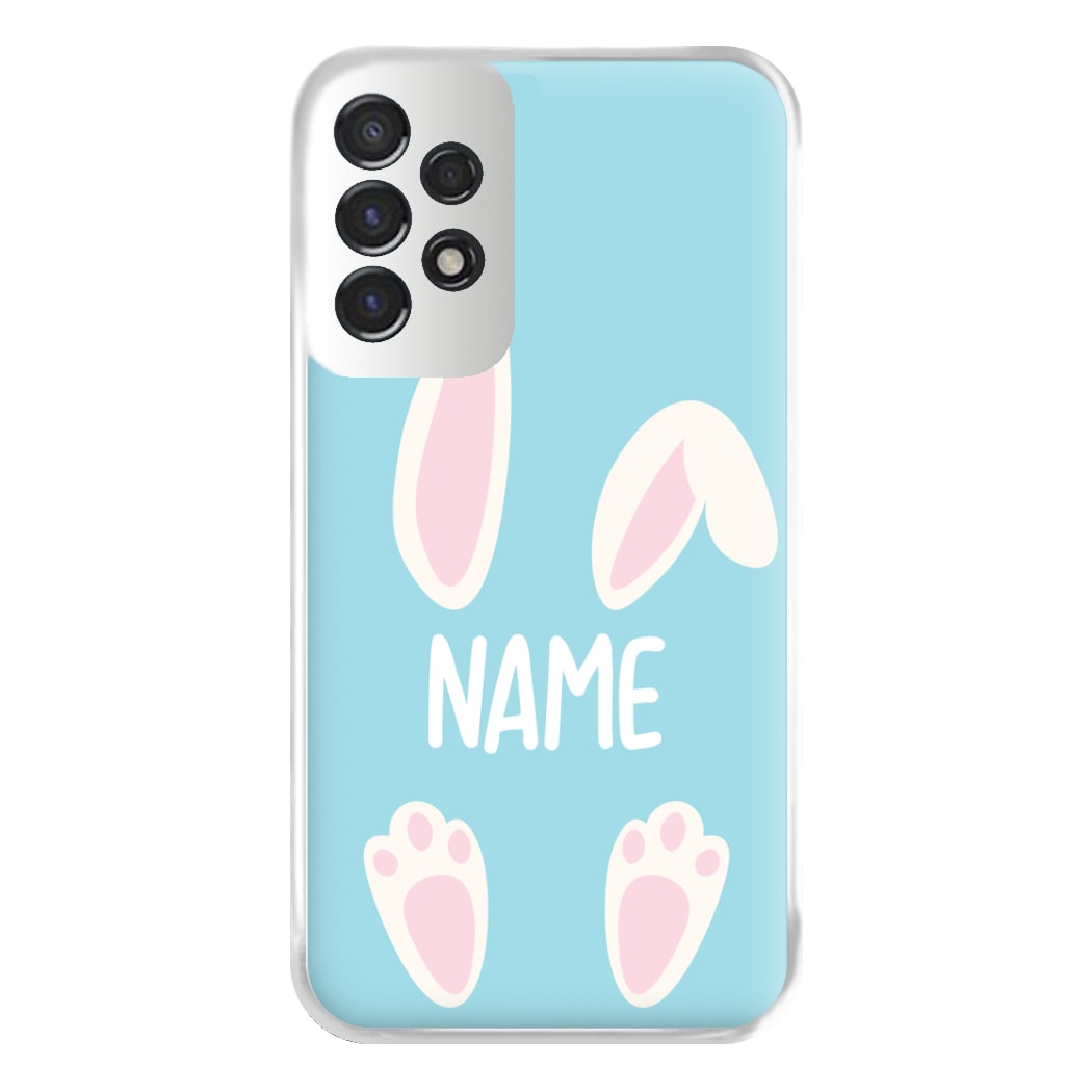 White Bunny Personalised Phone Case for Galaxy A53