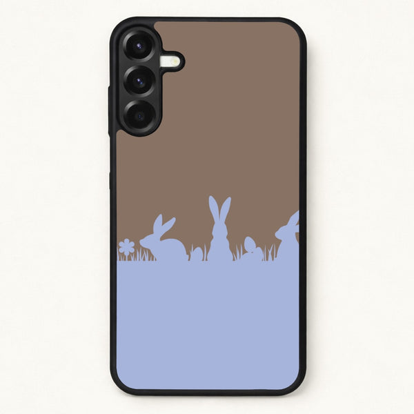 Bunny Outline Phone Case for Galaxy A17