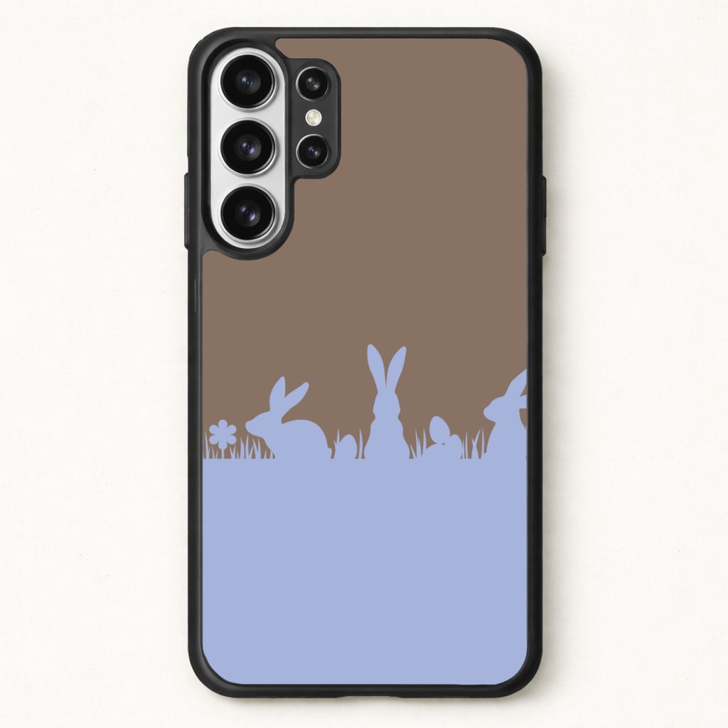 Bunny Outline Phone Case for Galaxy S26 Ultra