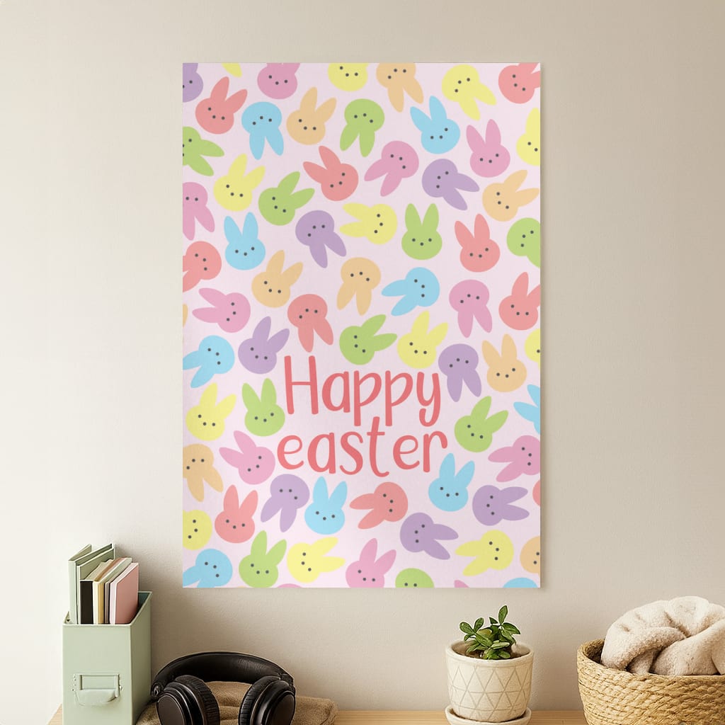 Bunny Pattern Poster