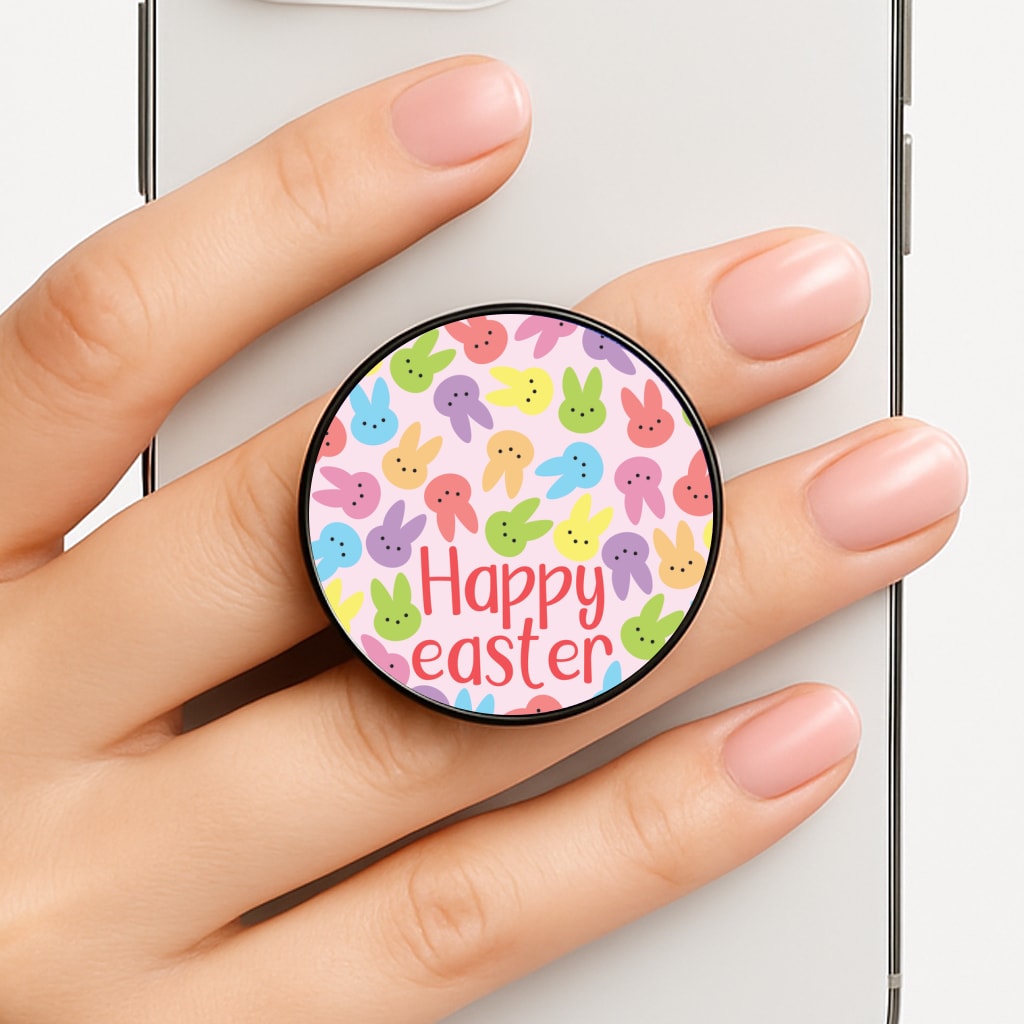 Bunny Pattern Phone Grip