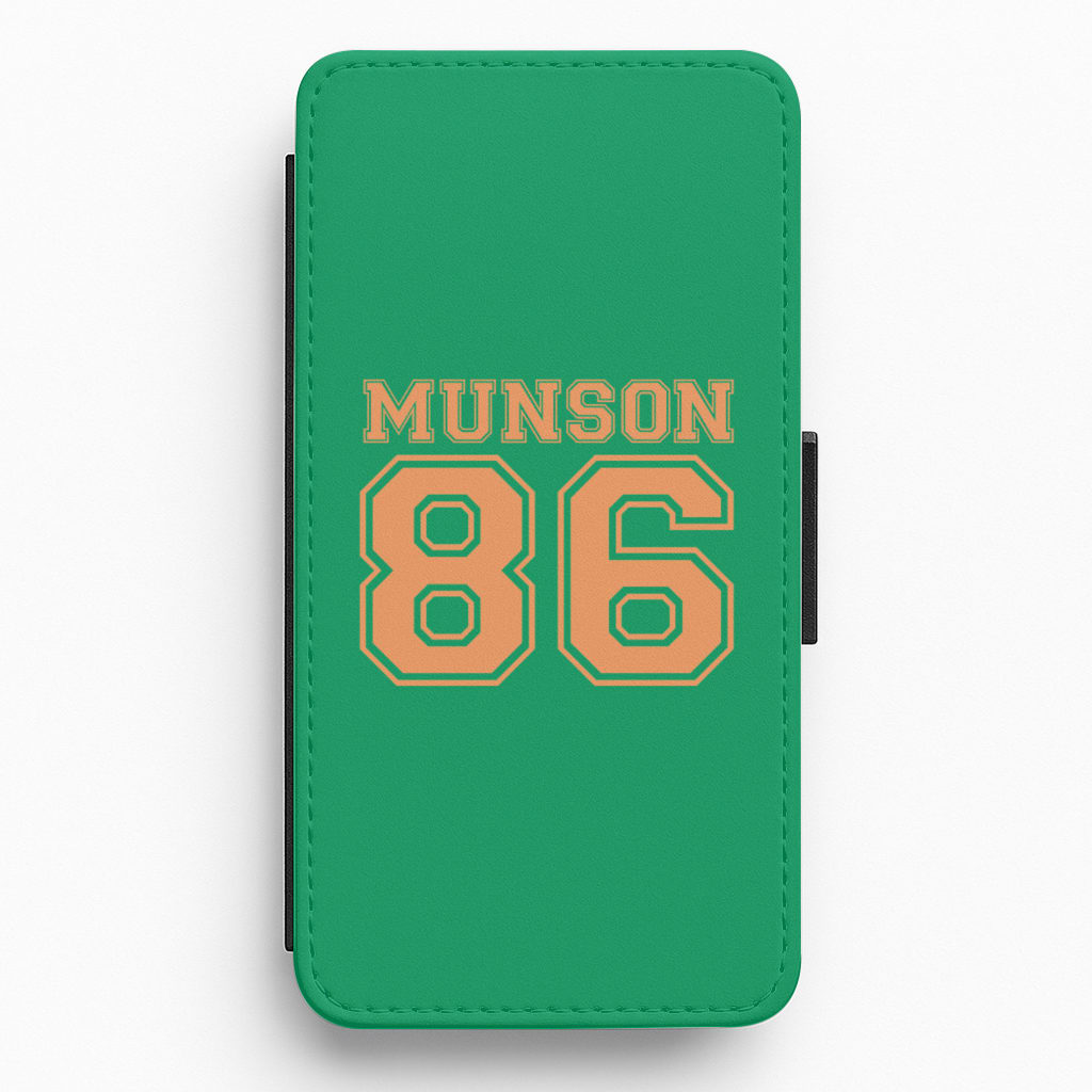 Munson 86 - Green Flip / Wallet Phone Case