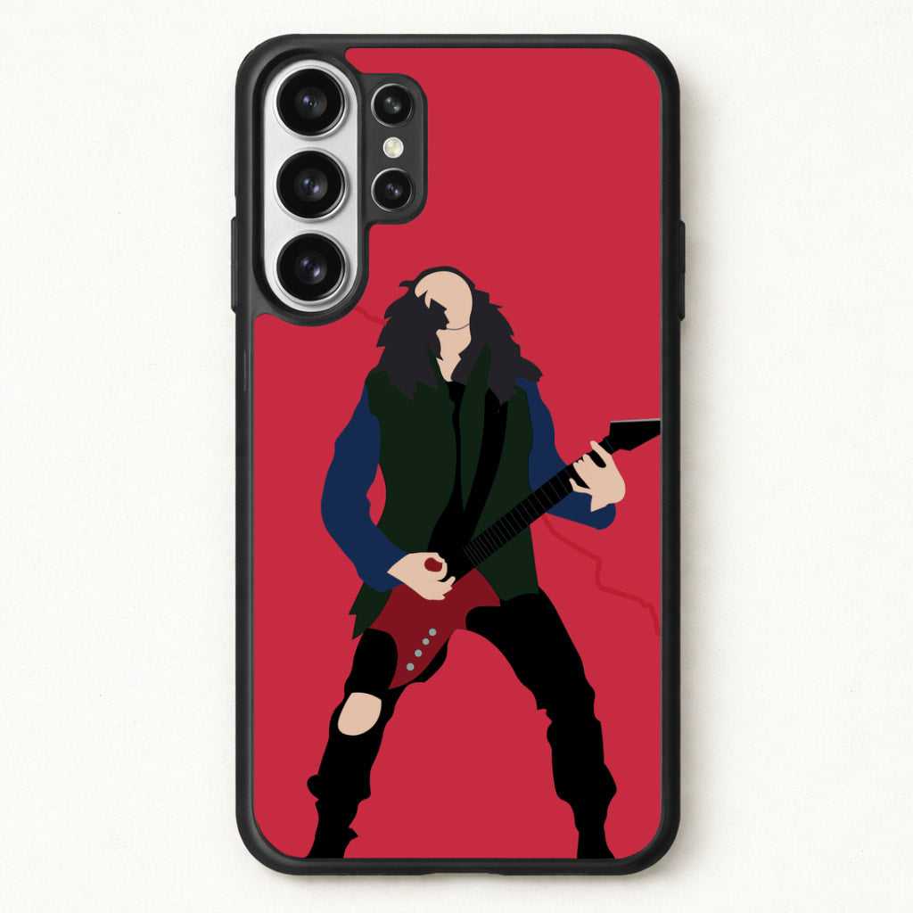 Eddie Munson Playing Guitar Phone Case for Galaxy S26 Ultra