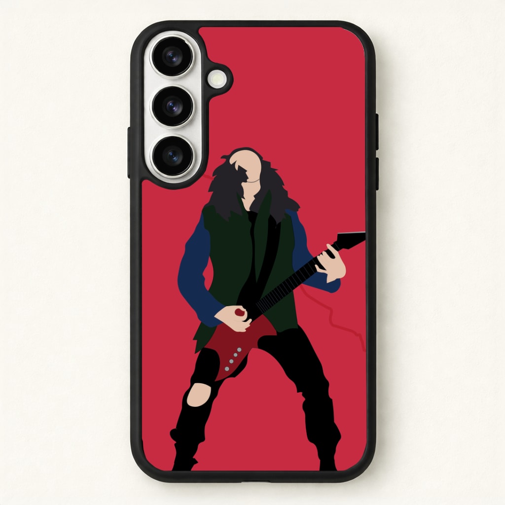 Eddie Munson Playing Guitar Phone Case for Galaxy S26 Plus