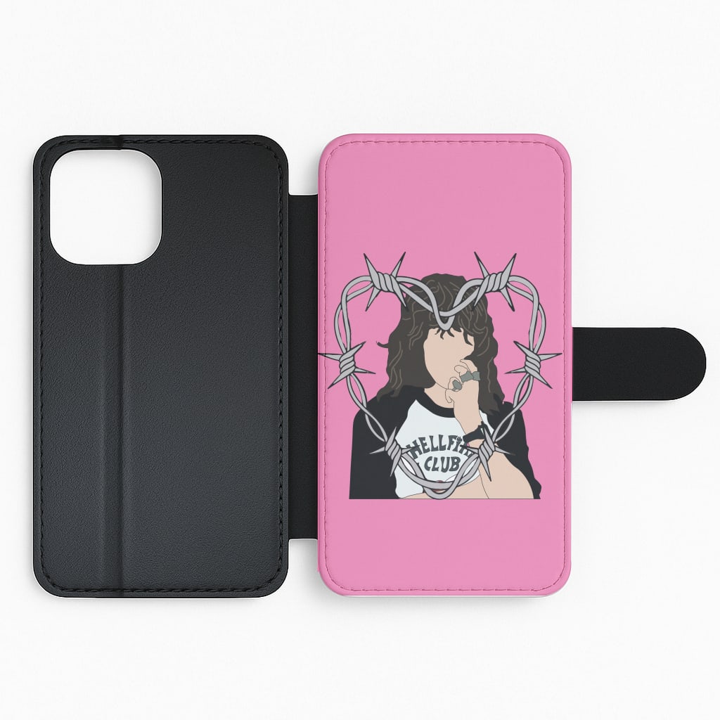Eddie Heart Flip Phone Case