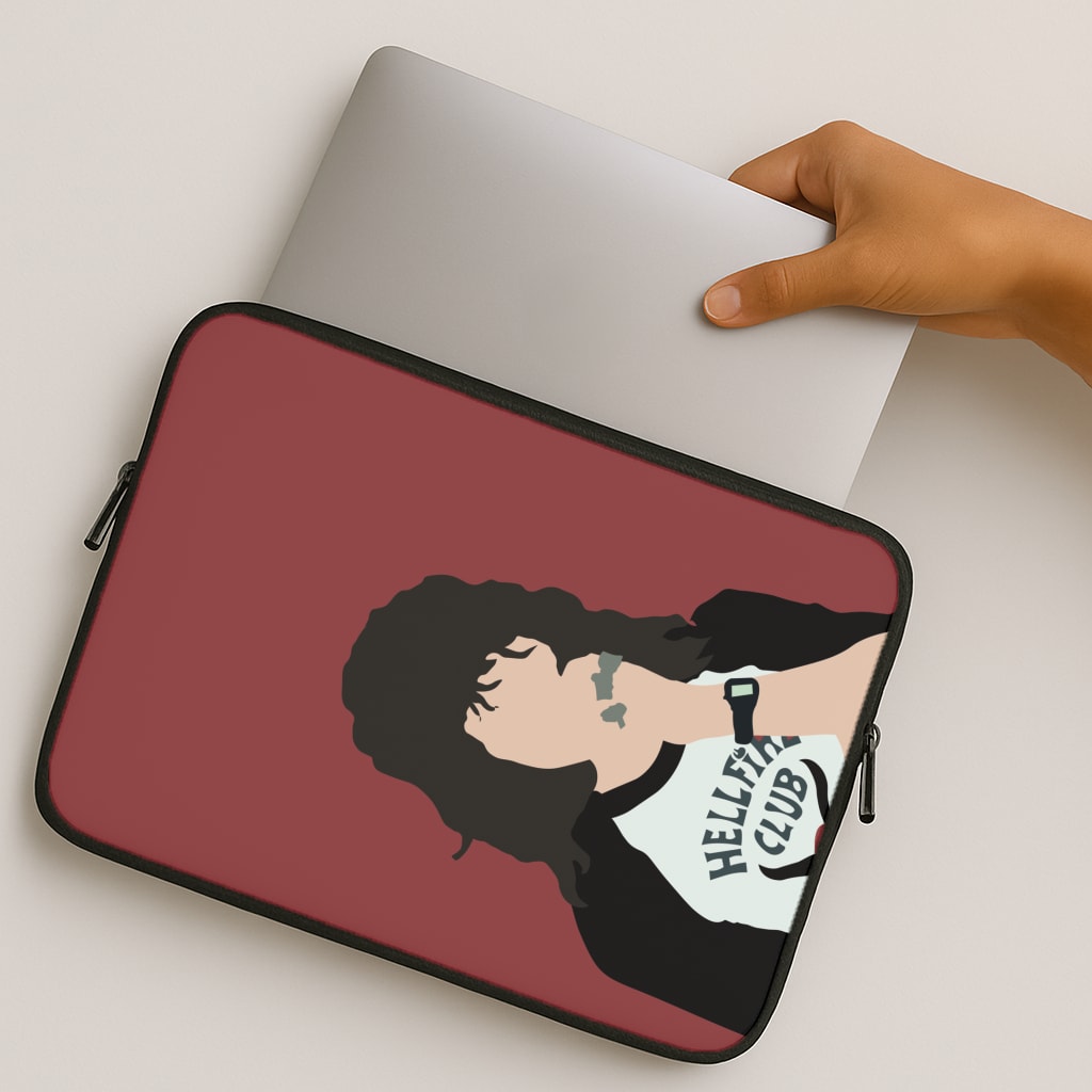Eddie Munson Hellfire MacBook Case