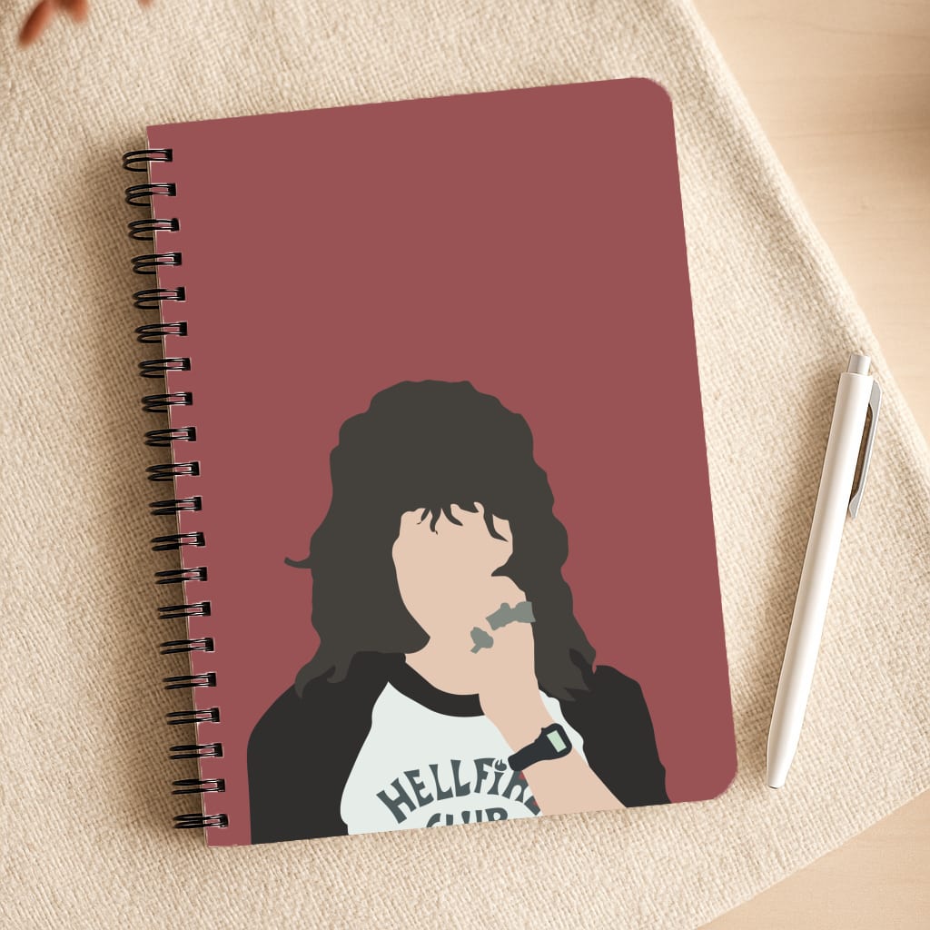 Eddie Munson Hellfire Notepad