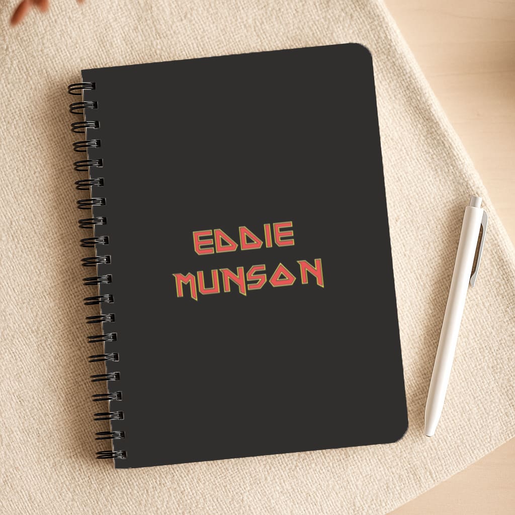 Eddie Munson Text Notepad
