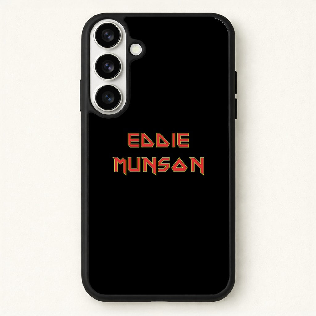 Eddie Munson Text Phone Case for Galaxy S26 Plus