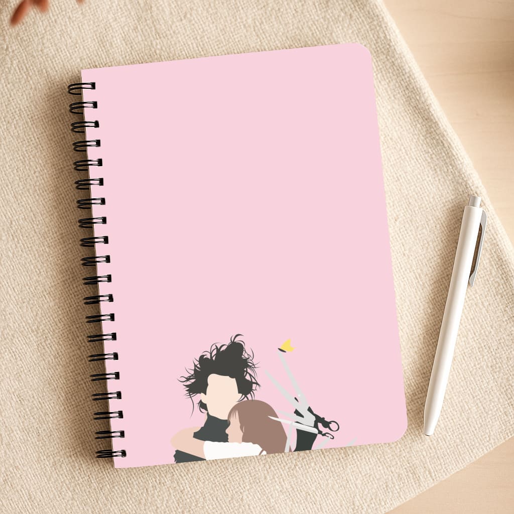 Edward And Kim -Scissorhands Notepad