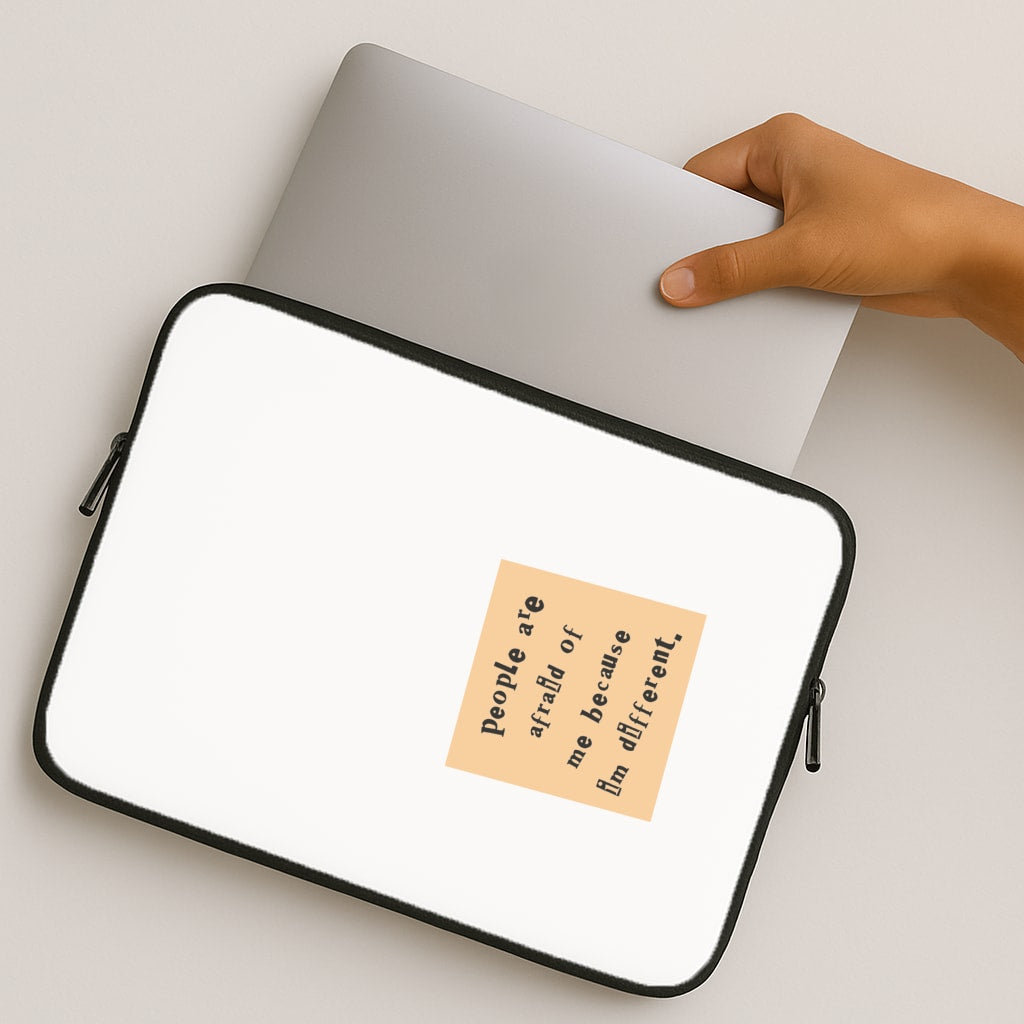 People Are Afraid Of Me - Scissorhands MacBook Case