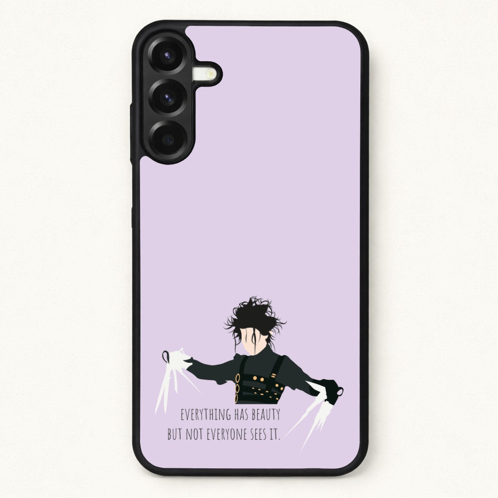 Everything Has Beauty - Scissorhands Phone Case for Galaxy A37