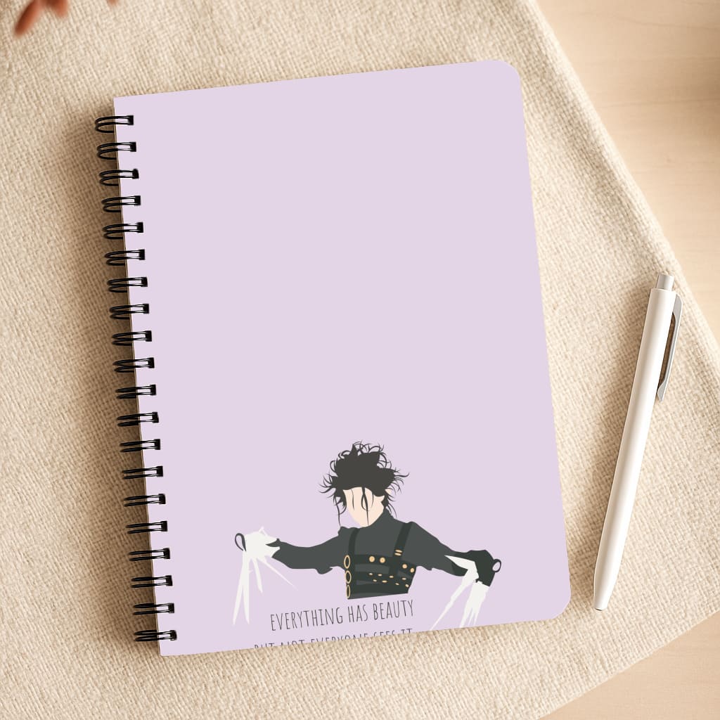 Everything Has Beauty - Scissorhands Notepad