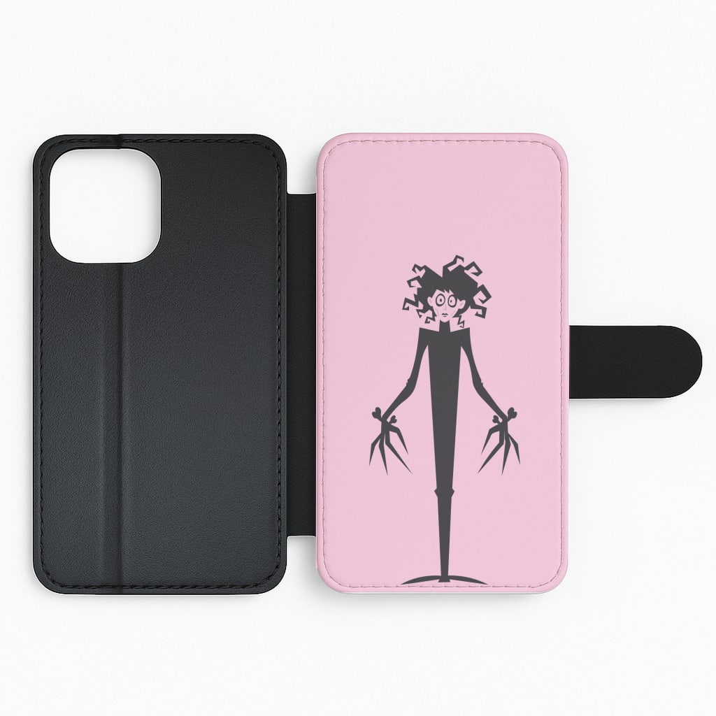 Cartoon - Scissorhands Flip Phone Case