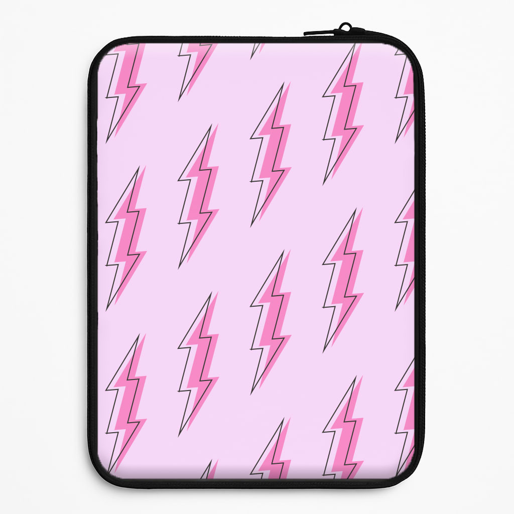 Pink Lightning - Eighties Laptop Sleeve