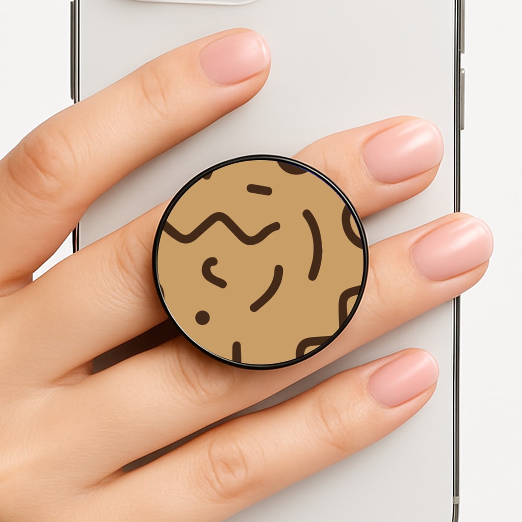 Nude Abstract Pattern - Eighties Phone Grip