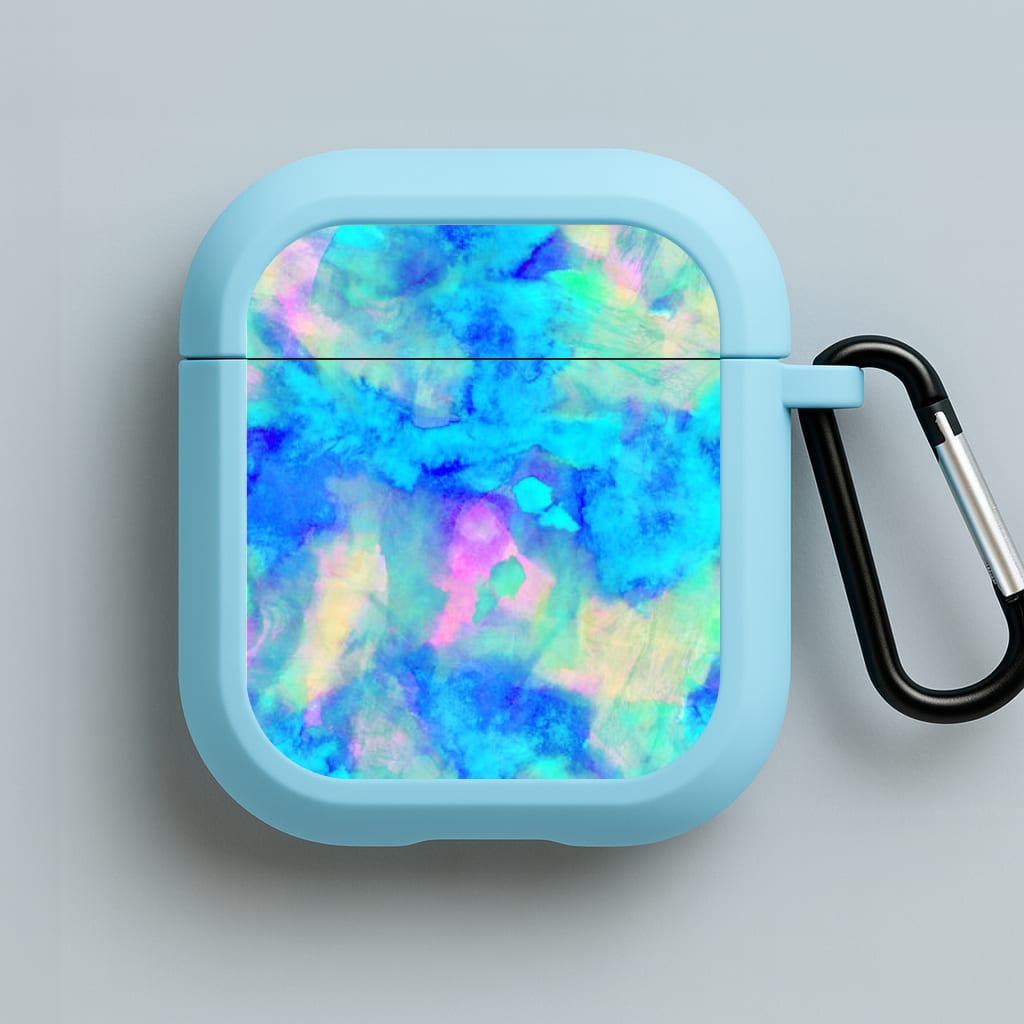Electric Blue Blue AirPods Case