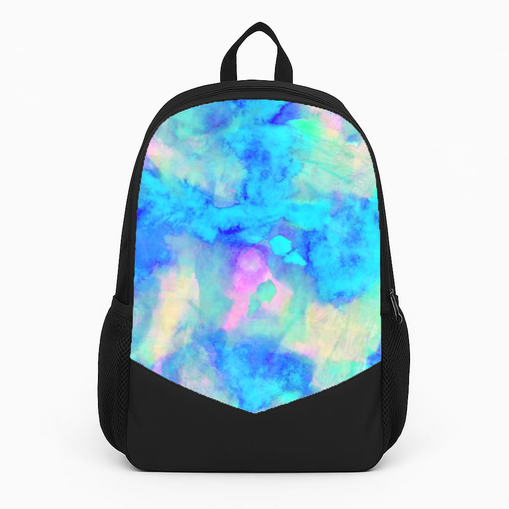 Electric Blue Large Backpack