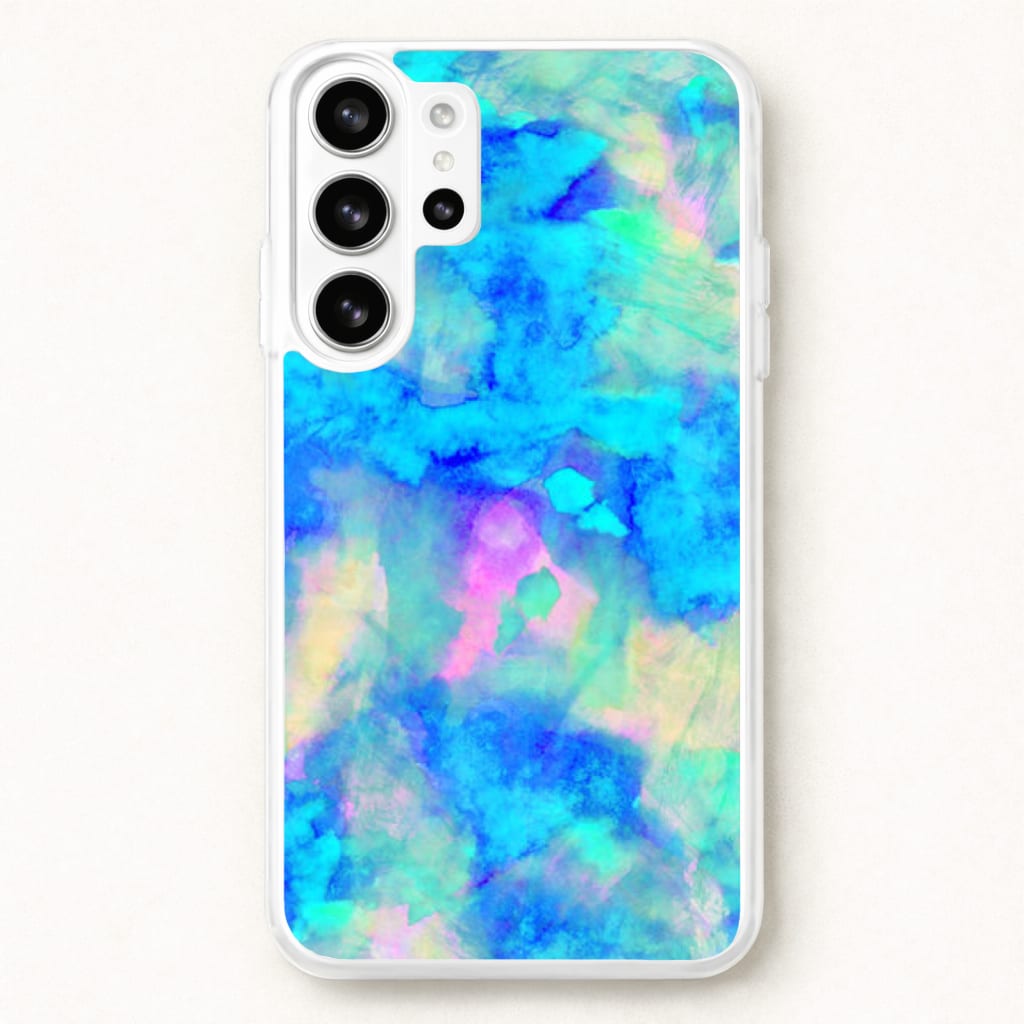 Electric Blue Phone Case for Galaxy S26 Ultra