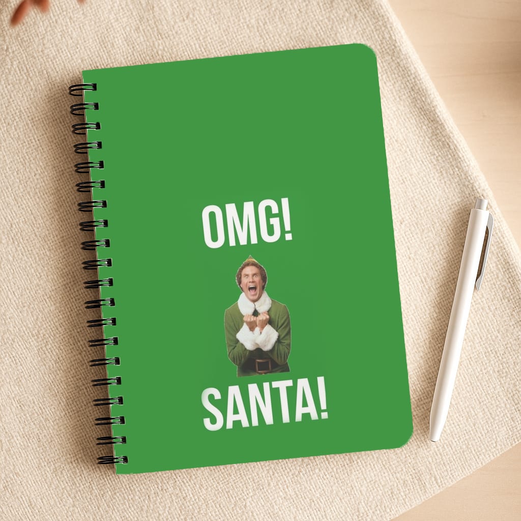 OMG SANTA! - Elf Notepad