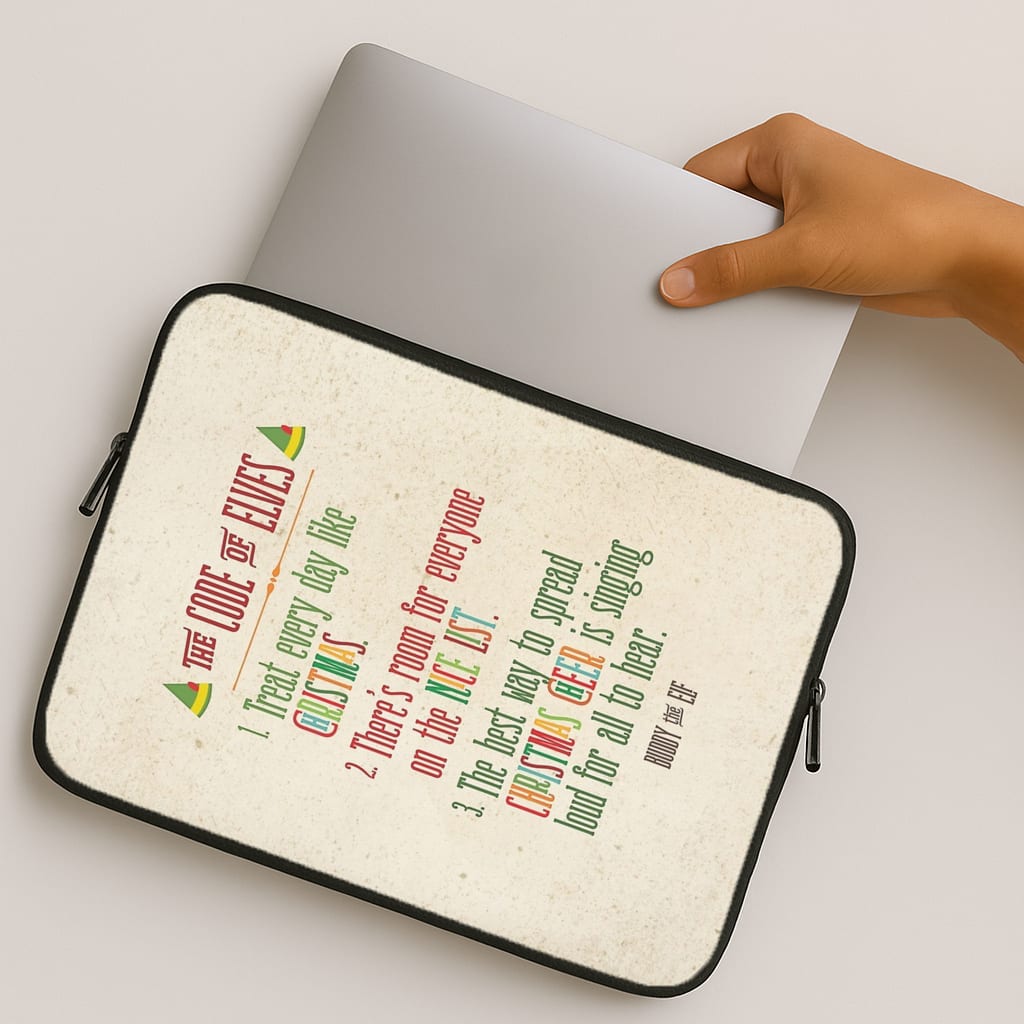 The Elf Code - Elf MacBook Case
