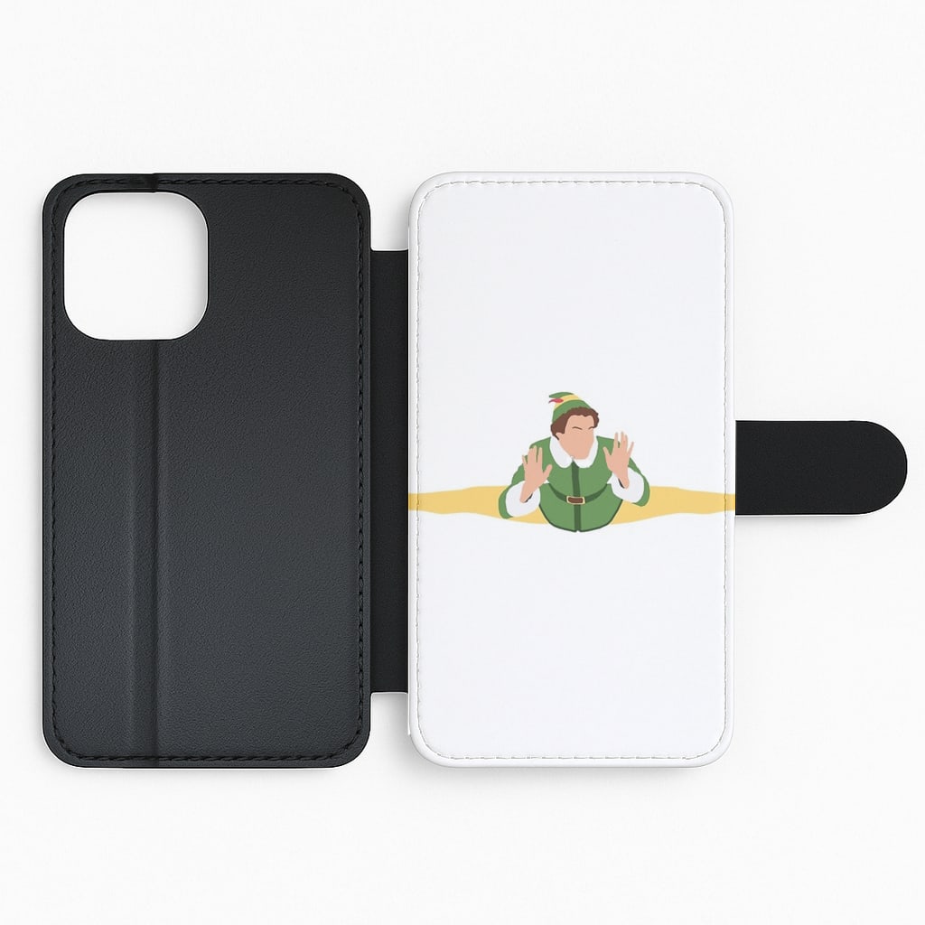 Buddy The Elf Splits Flip Phone Case
