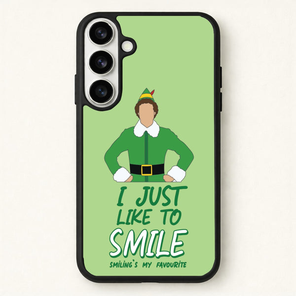 I Just Like To Smile Phone Case for Galaxy S26