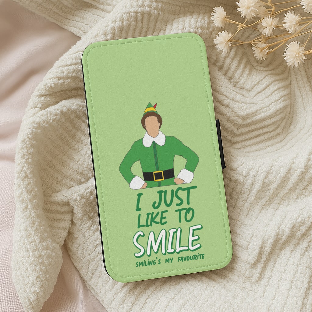 I Just Like To Smile Wallet Phone Case