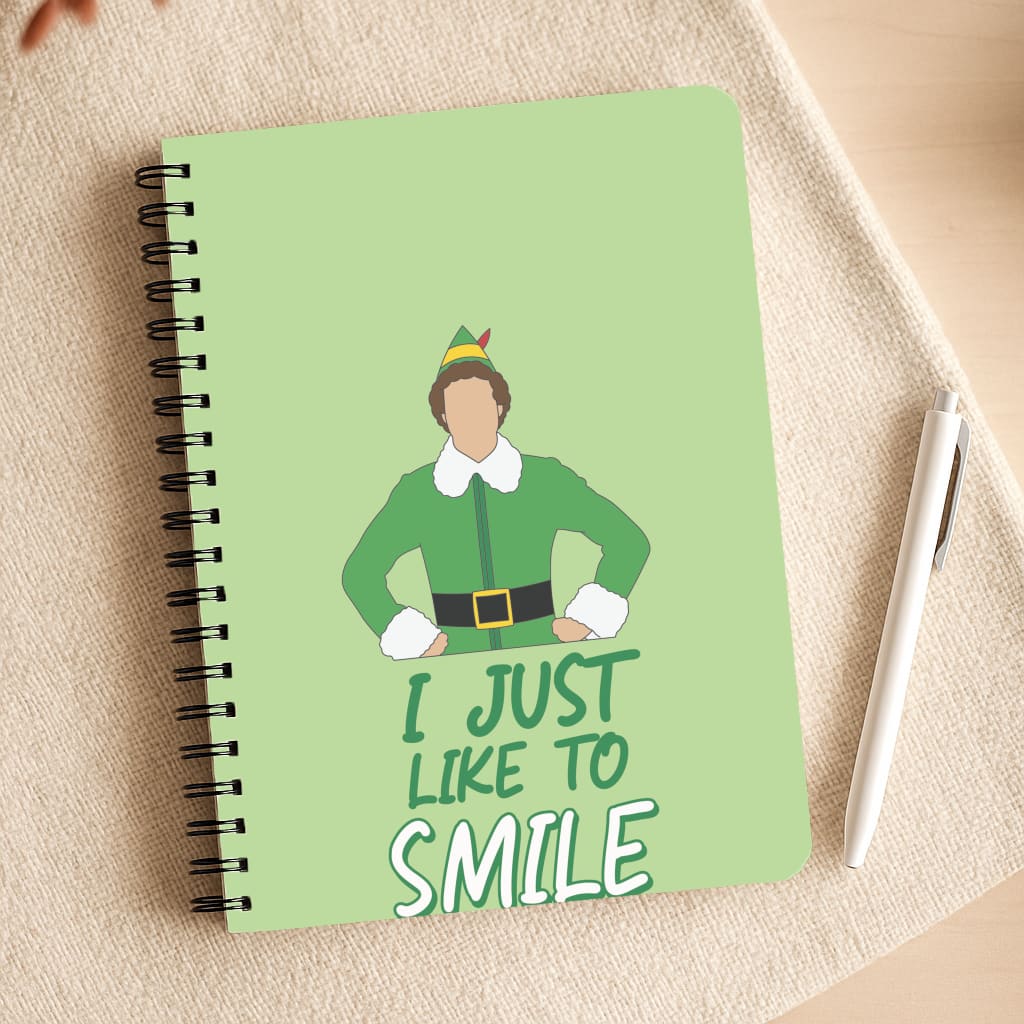 I Just Like To Smile Notepad