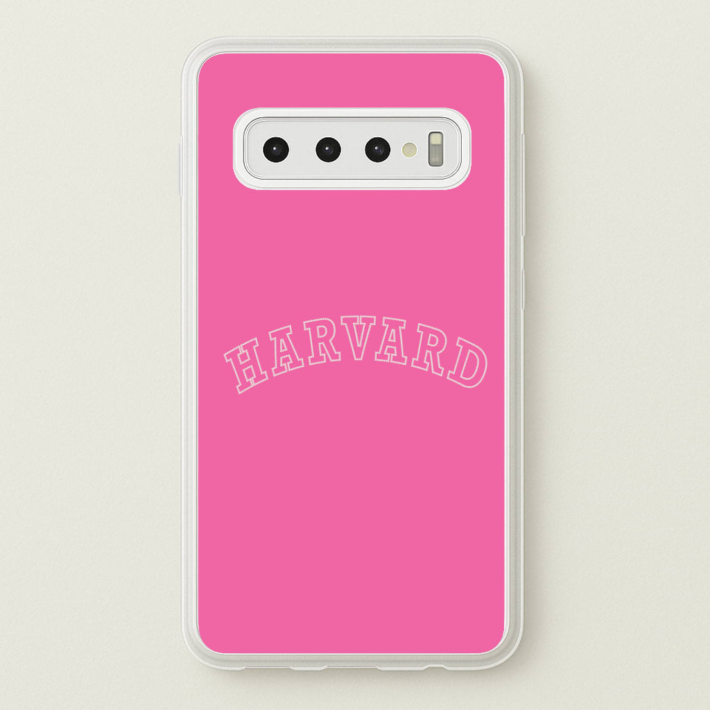 Ivy League Pink Phone Case - Galaxy S10